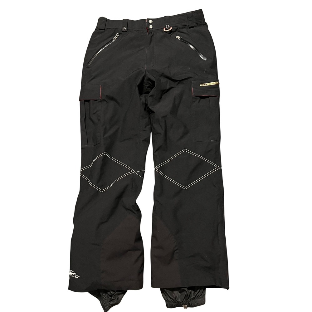 TOBE Technology Men's Black Ski Snowboard Pants‎ Size XL Waterproof Insulated